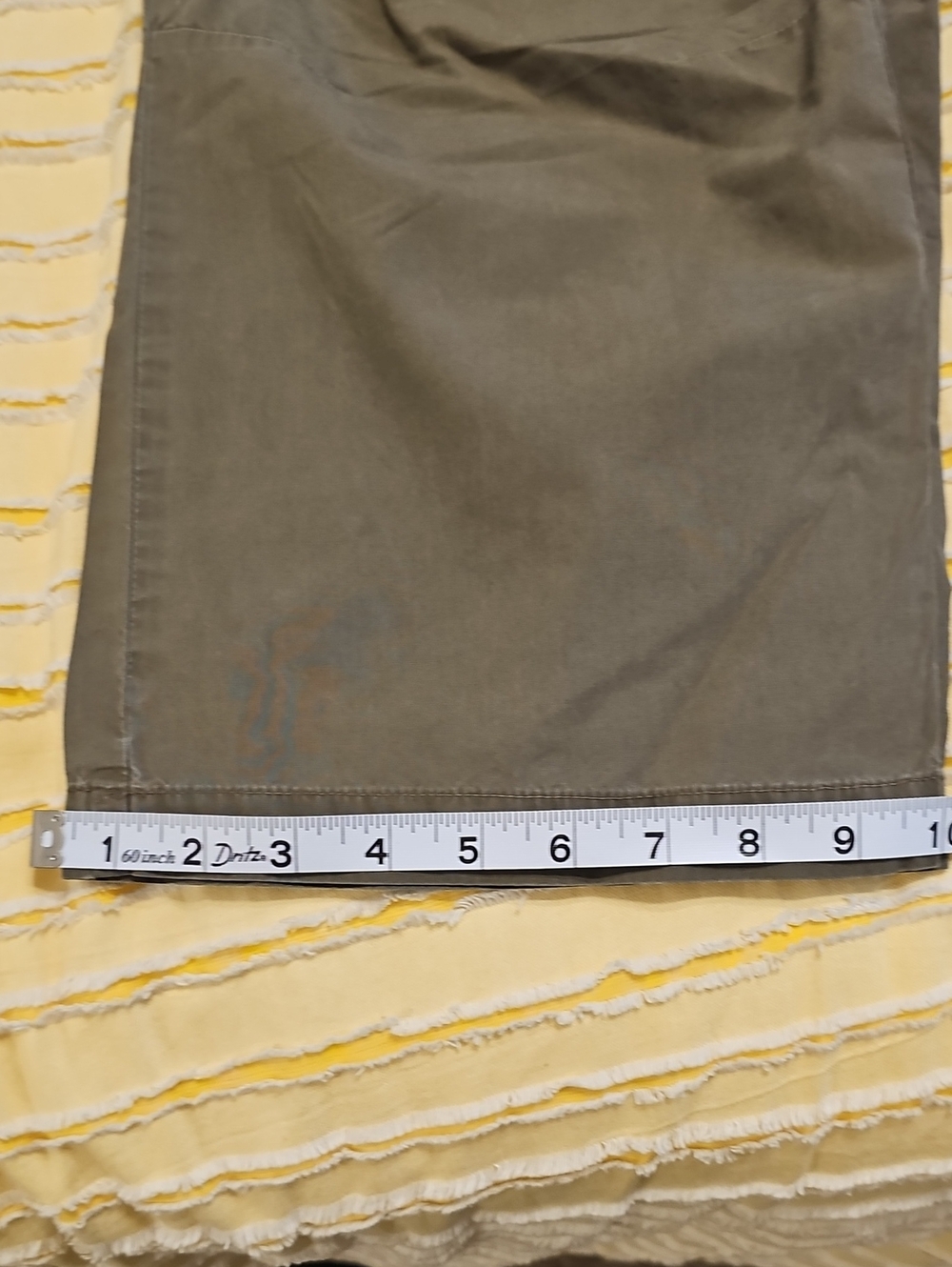 Calvin Klein Jeans Olive Green Cotton Pants - Picture 12 of 13